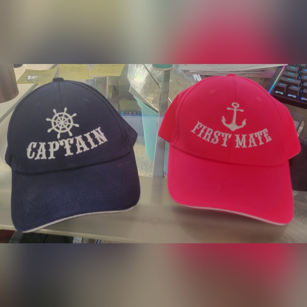 Captain & First Mate hats
